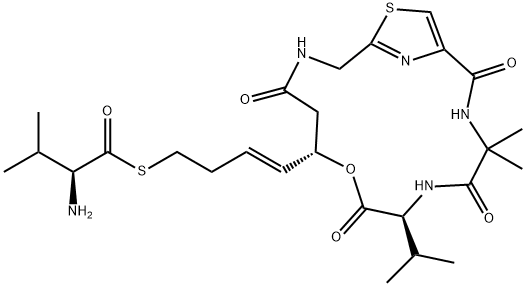 化合物 BOCODEPSIN 结构式