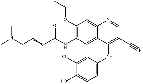 马来酸奈拉替尼IMP4 结构式