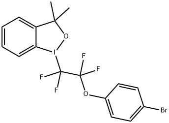 Alcohol Togni-(4-Br-PhOCF2F2)-reagent 结构式