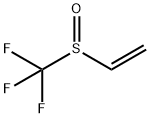 Ethene, [(trifluoromethyl)sulfinyl]- 结构式