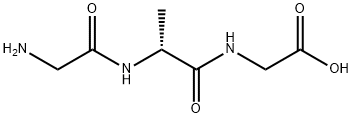 Glycine, glycyl-D-alanyl- 结构式