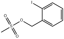 Benzenemethanol, 2-iodo-, 1-methanesulfonate 结构式