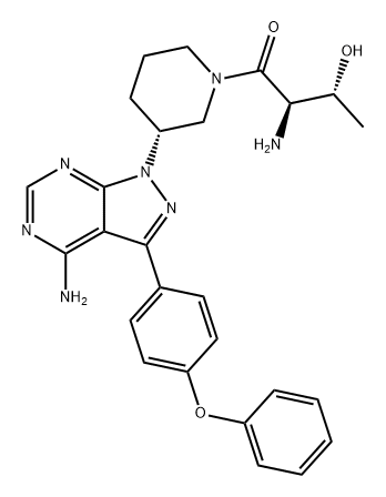 依鲁替尼杂质67 结构式