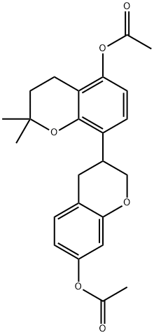 TETRAHYDROGLABRENEDIACETATE 结构式