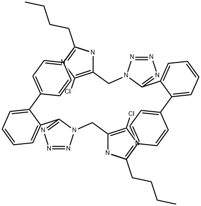 氯沙坦杂质18 结构式