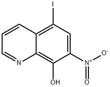 5-Iodo-7-nitroquinolin-8-ol 结构式