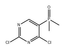 2,4-二氯-5-(二甲基亚膦基)嘧啶 结构式