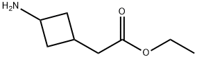 2-(3-氨基环丁基)乙酸乙酯 结构式