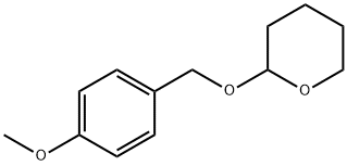 2H-Pyran, tetrahydro-2-[(4-methoxyphenyl)methoxy]- 结构式