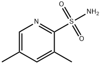 3,5-二甲基-2-吡啶磺酰胺 结构式