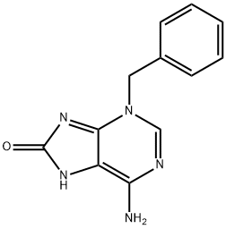 6-Amino-3-benzyl-3H-purin-8(7H)-one 结构式