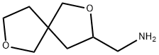 1-{2,7-dioxaspiro[4.4]nonan-3-yl}methanamine 结构式