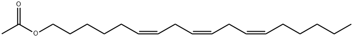 6,9,12-Octadecatrien-1-ol, 1-acetate, (6Z,9Z,12Z)- 结构式