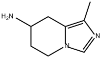 Imidazo[1,5-a]pyridin-7-amine, 5,6,7,8-tetrahydro-1-methyl- 结构式