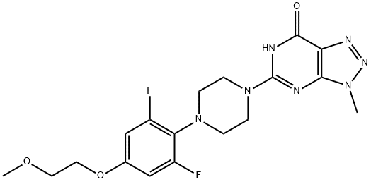 化合物 BASROPARIB 结构式