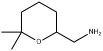 (6,6-二甲基四氢-2H-吡喃-2-基)甲胺 结构式