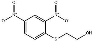 Ethanol, 2-[(2,4-dinitrophenyl)thio]- 结构式