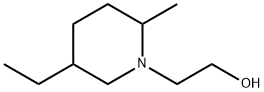 2-(5-乙基-2-甲基哌啶-1-基)乙醇 结构式