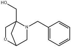 (5-苄基-2-氧杂-5-氮杂双环[2.2.1]庚烷-4-基)甲醇 结构式