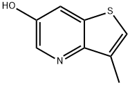 3-methylthieno[3,2-b]pyridin-6-ol 结构式