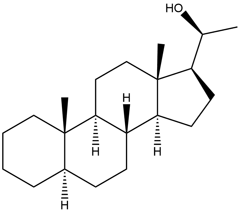 Pregnan-20-ol, (5α,20S)- 结构式