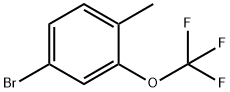 4-溴-1-甲基-2-(三氟甲氧基)苯 结构式