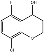 8-chloro-5-fluorochroman-4-ol 结构式