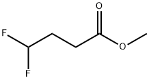 4,4-二氟丁酸甲酯 结构式