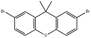 9H-Thioxanthene, 2,7-dibromo-9,9-dimethyl- 结构式