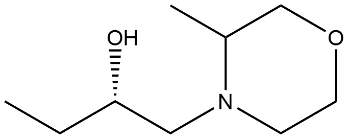 4-Morpholineethanol,α-ethyl-3-methyl-,(αS)- 结构式