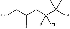 1-Pentanol, 4,5-dichloro-4,5,5-trifluoro-2-iodo- 结构式