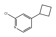 2-氯-4-环丁基吡啶 结构式