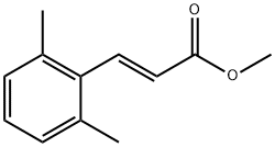 2-Propenoic acid, 3-(2,6-dimethylphenyl)-, methyl ester, (2E)- 结构式