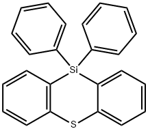 10,10-二苯基-10H-9-硫-10-硅蒽 结构式