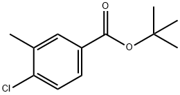 tert-Butyl 4-chloro-3-methylbenzoate 结构式