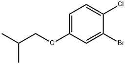 2-溴-1-氯-4-异丁氧基苯 结构式