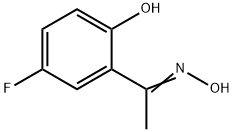 5-氟-2-羟基苯乙酮肟 结构式