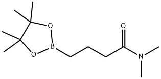 1,3,2-Dioxaborolane-2-butanamide, N,N,4,4,5,5-hexamethyl- 结构式