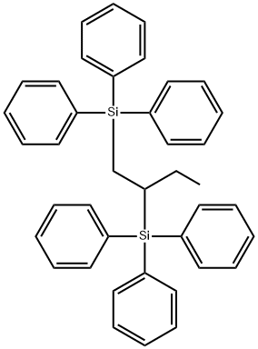 Butane-1,2-diylbis(triphenylsilane) 结构式