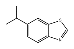 Benzothiazole, 6-(1-methylethyl)- 结构式