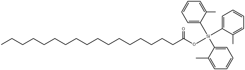 Tri-o-tolylsilyl stearate 结构式