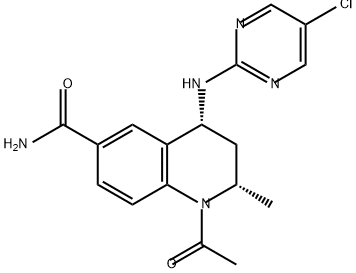 化合物I-BET567 结构式