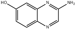 3-aminoquinoxalin-6-ol 结构式