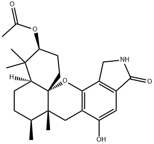 乙酰葡萄穗菌素 结构式