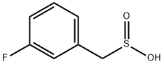 (3-fluorophenyl)methanesulfinic acid 结构式