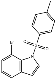 7-Bromo-1-tosyl-1H-indole 结构式