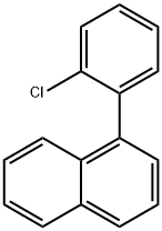 1-(2-Chlorophenyl)naphthalene 结构式