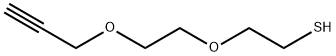 Propargyl-PEG2-Thiol 结构式