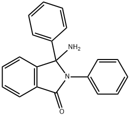 3-Amino-2,3-diphenylisoindolin-1-one 结构式