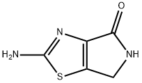 4H-Pyrrolo[3,4-d]thiazol-4-one, 2-amino-5,6-dihydro- 结构式